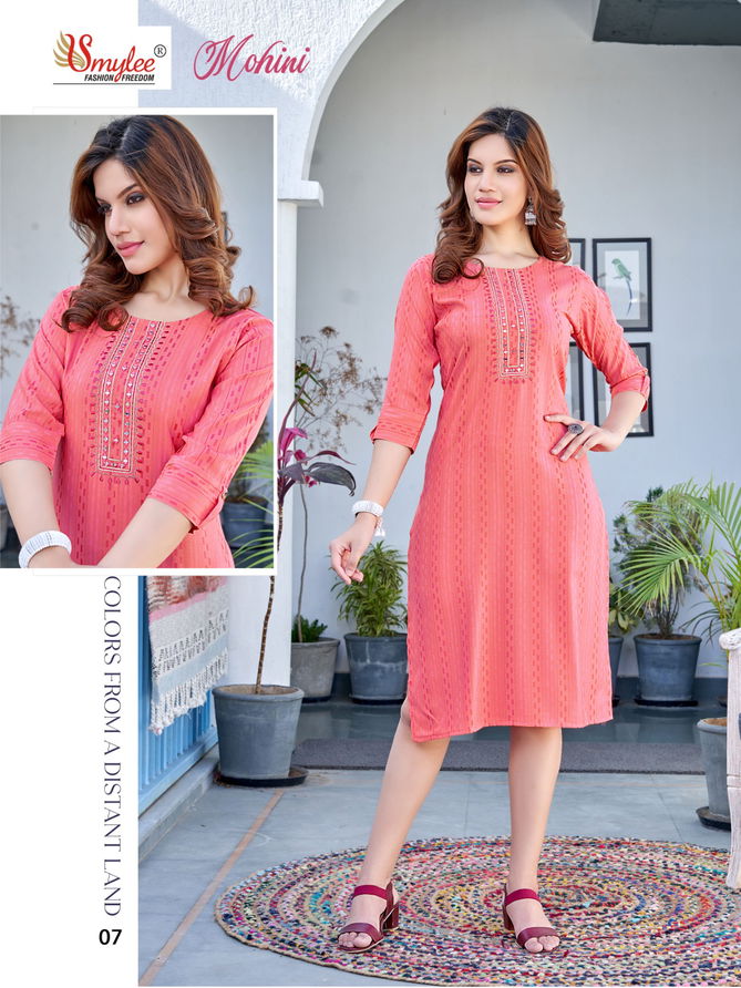 Mohini By Rung Color Designer Kurtis Catalog